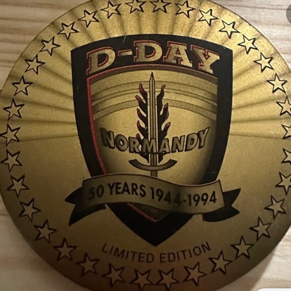 D-day normandy 50 year zippo tin ser